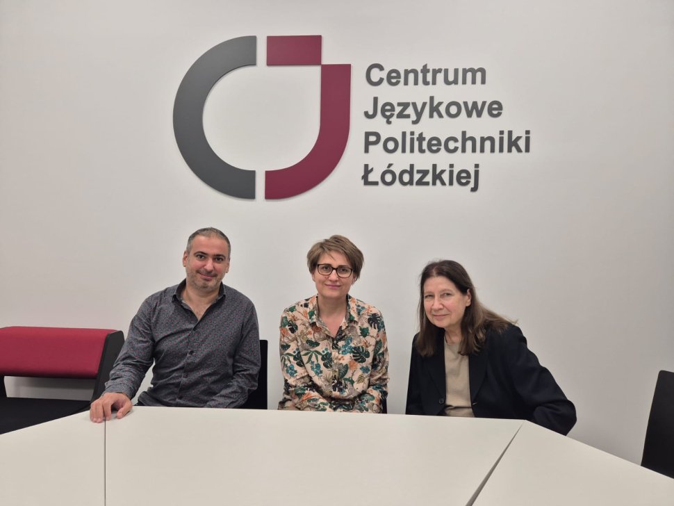 Inspektorzy Eaquals z Dyrektorem Centrum Językowego 