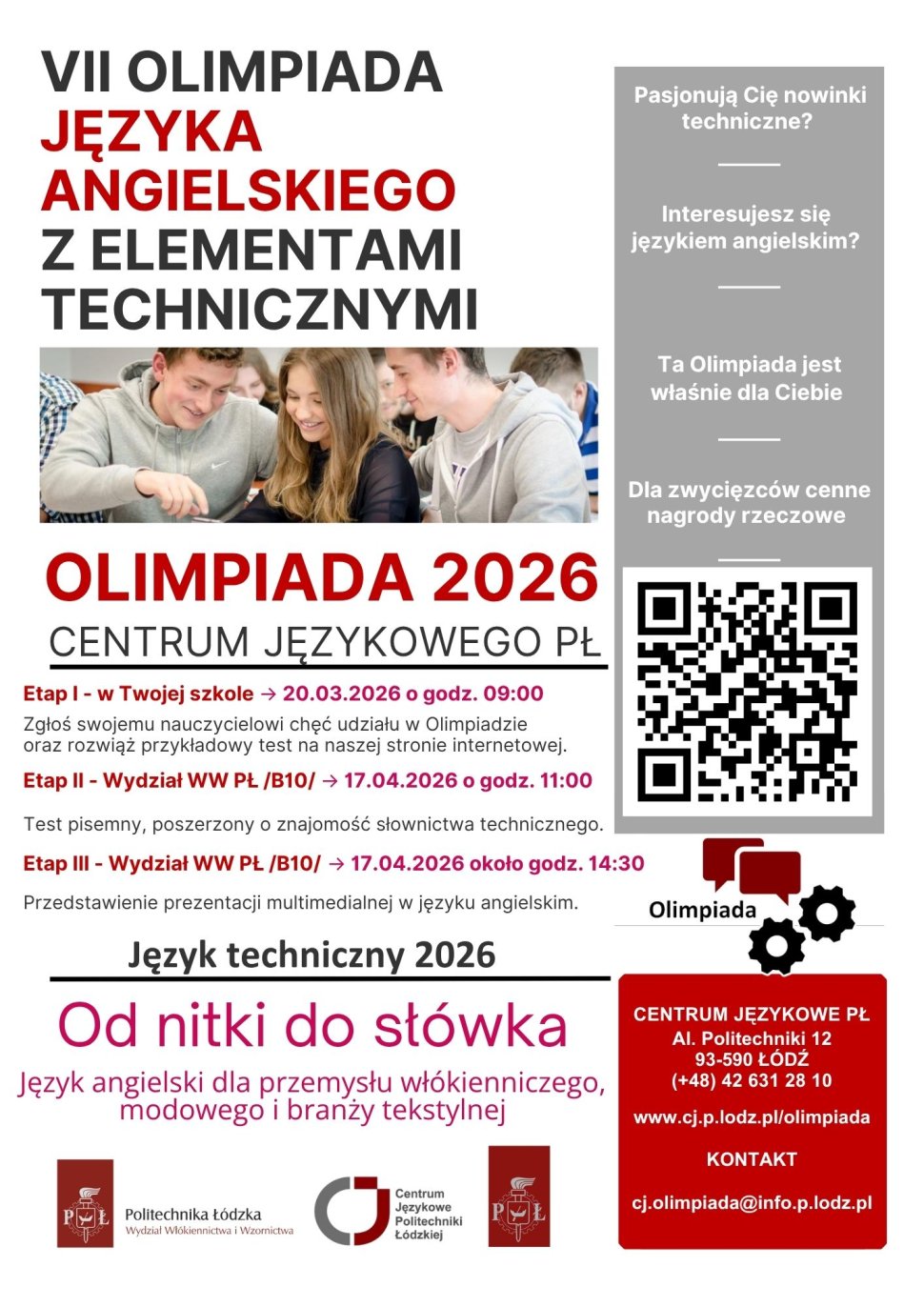 Olimpiada J. ANG 2026 new